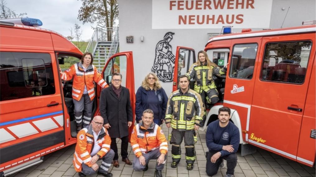 Die Freiwillige Feuerwehr Neuhaus möchte einem erkrankten Kind aus Adelsdorf helfen.
