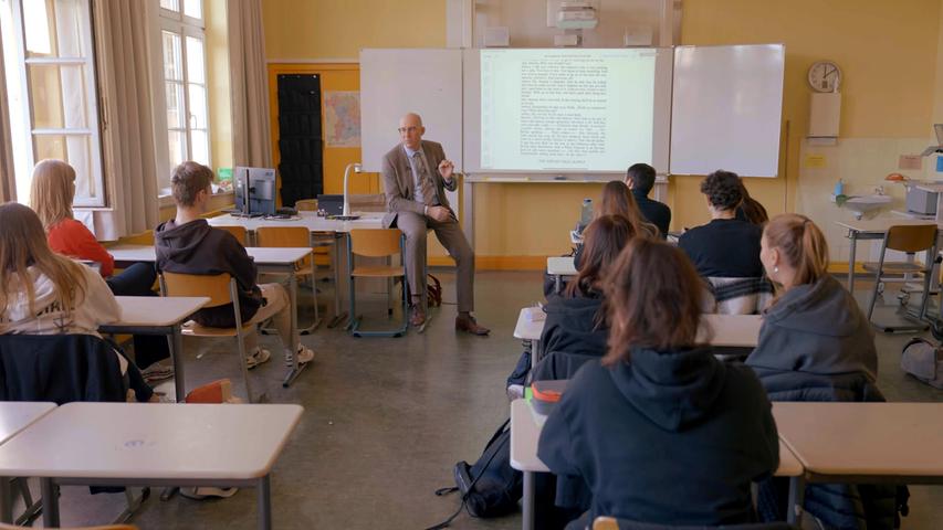 Ewald Arenz unterrichtet Englisch am Johannes-Scharrer-Gymnasium in Nürnberg