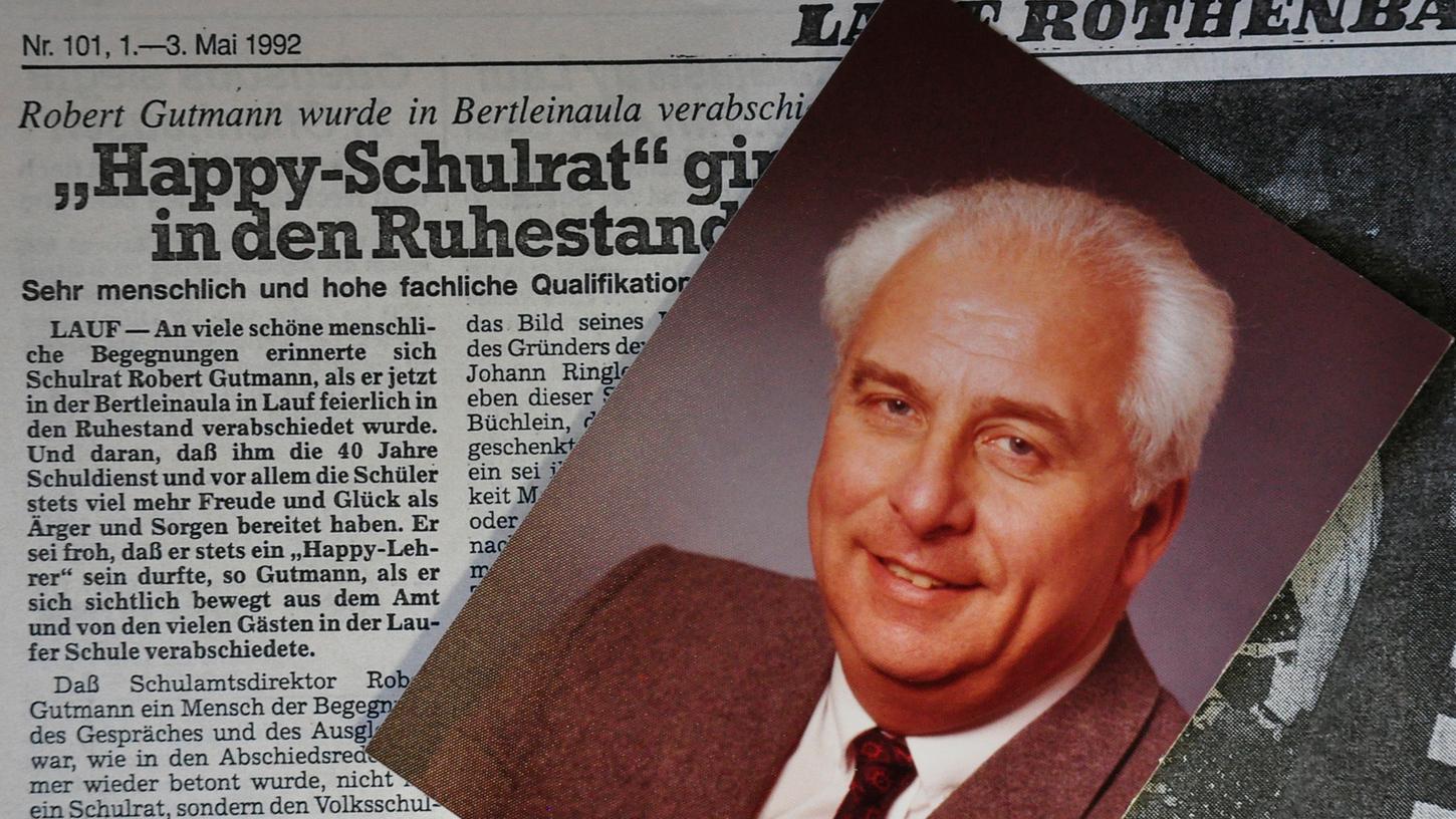 Robert Gutmann starb mit 91 Jahren. Robert Gutmann starb mit 91 Jahren.