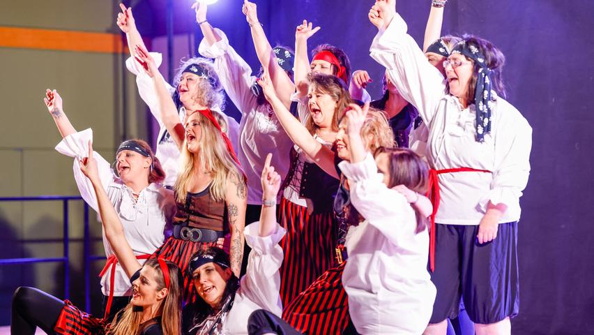FOTO: David Oßwald  DATUM: 21.01.2023 
MOTIV: Veitsbronner Piraten feiern 11-jähriges Faschingsjubiläum

