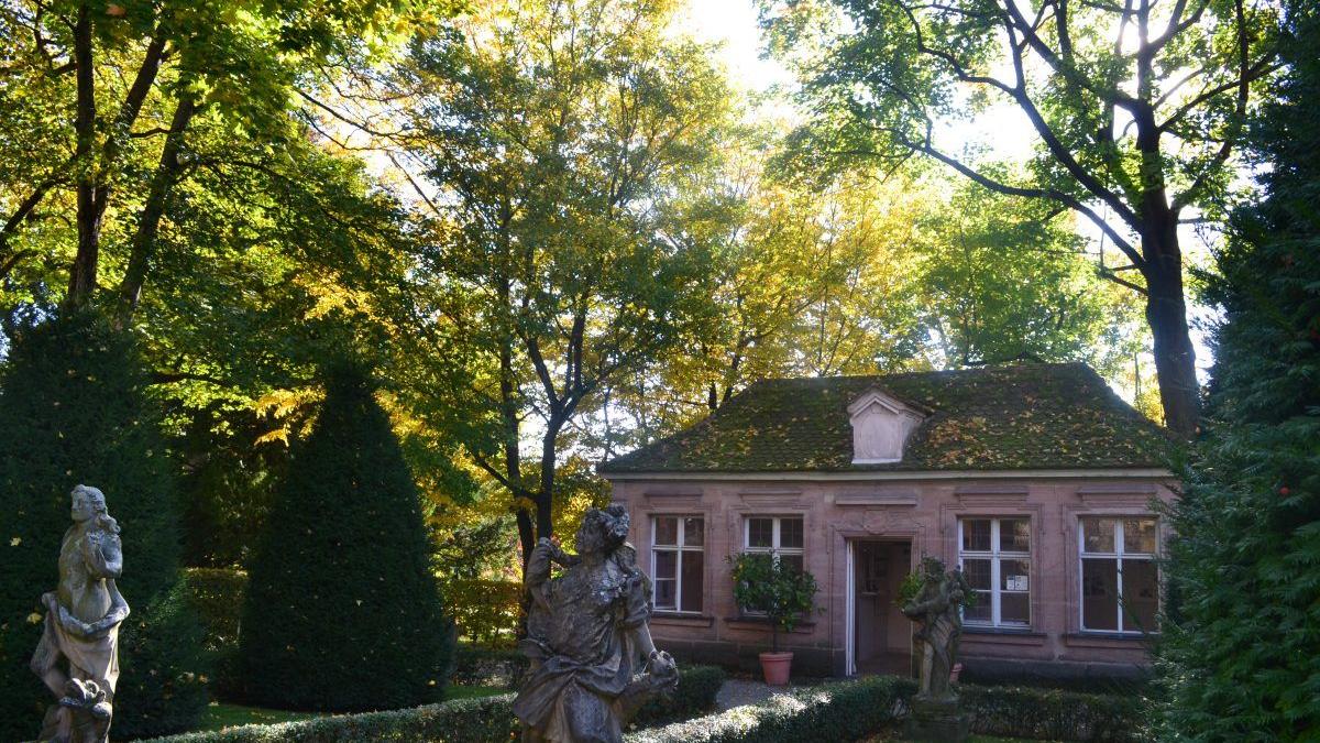 Ein Vortrag über Barockgärten in Franken - hier das Gartenhaus im Barockgarten des Nürnberger Stadtteils St. Johannis - zählt zu den Höhepunkten im Programm der Kulturfreunde.