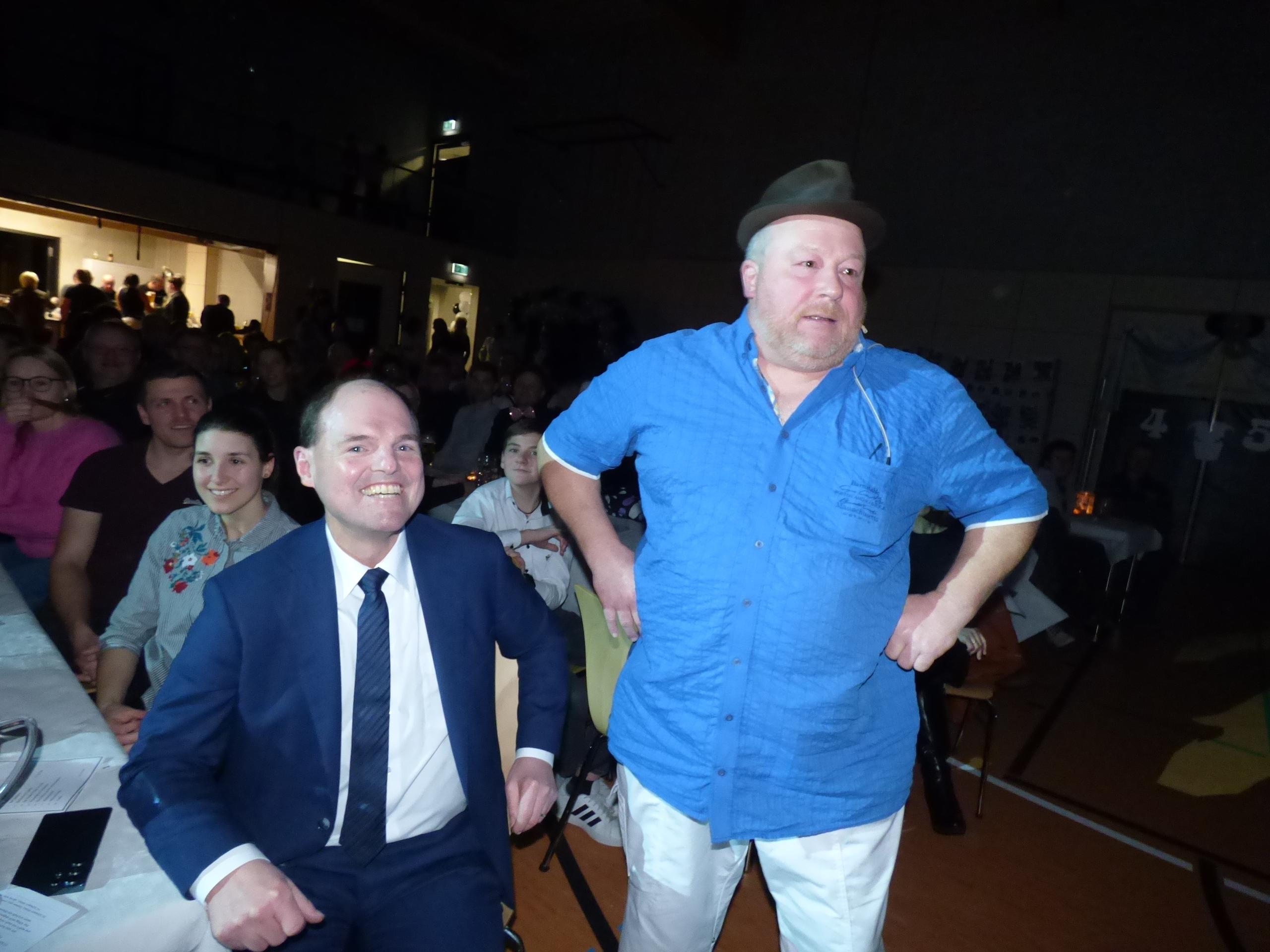 Andreas Schmidt aus Pegnitz veräppelte Landtagsabgeordneten Michael Hofmann.