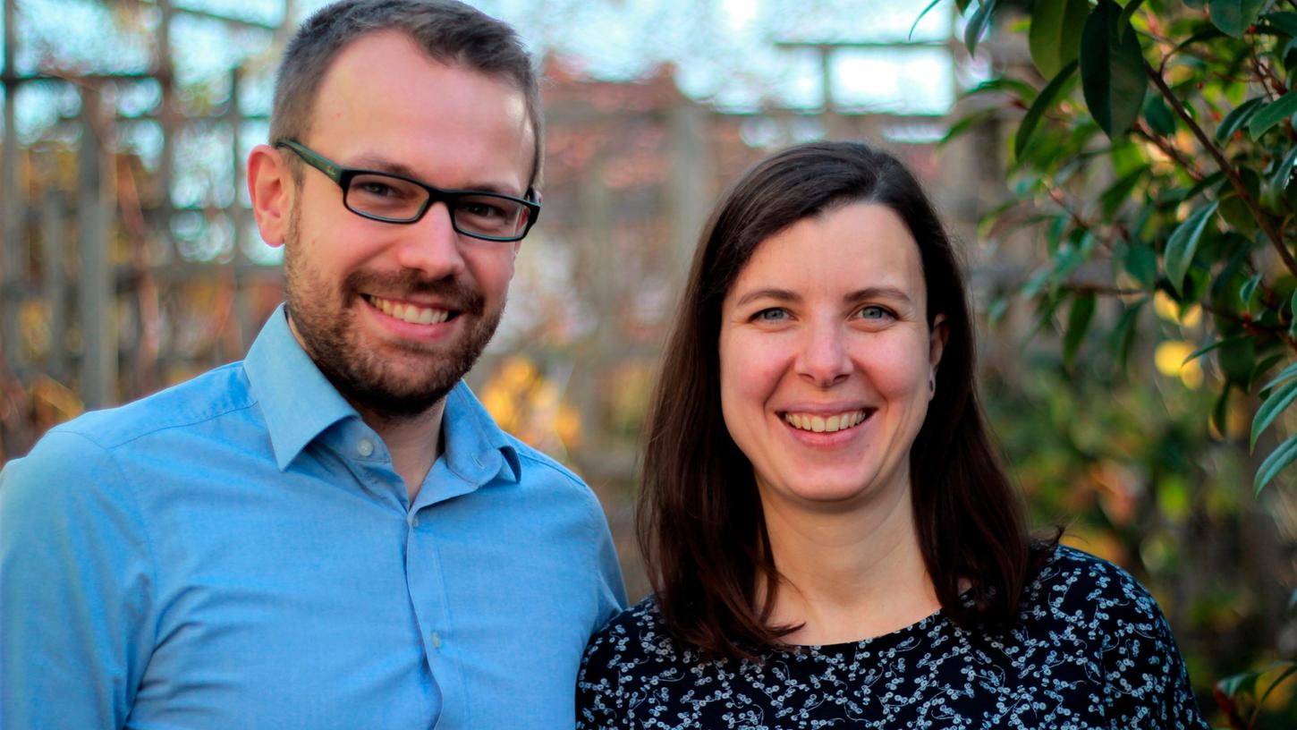 Henrik und Christina Kurth sind das neue Pfarrer-Ehepaar im Landkreis Forchheim.
