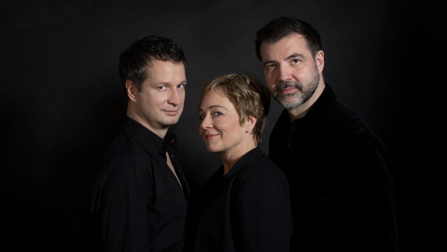 Liebe zu dritt: Nikolay Borchev, Brigitte Geller und Marcelo Amaral (von links).
