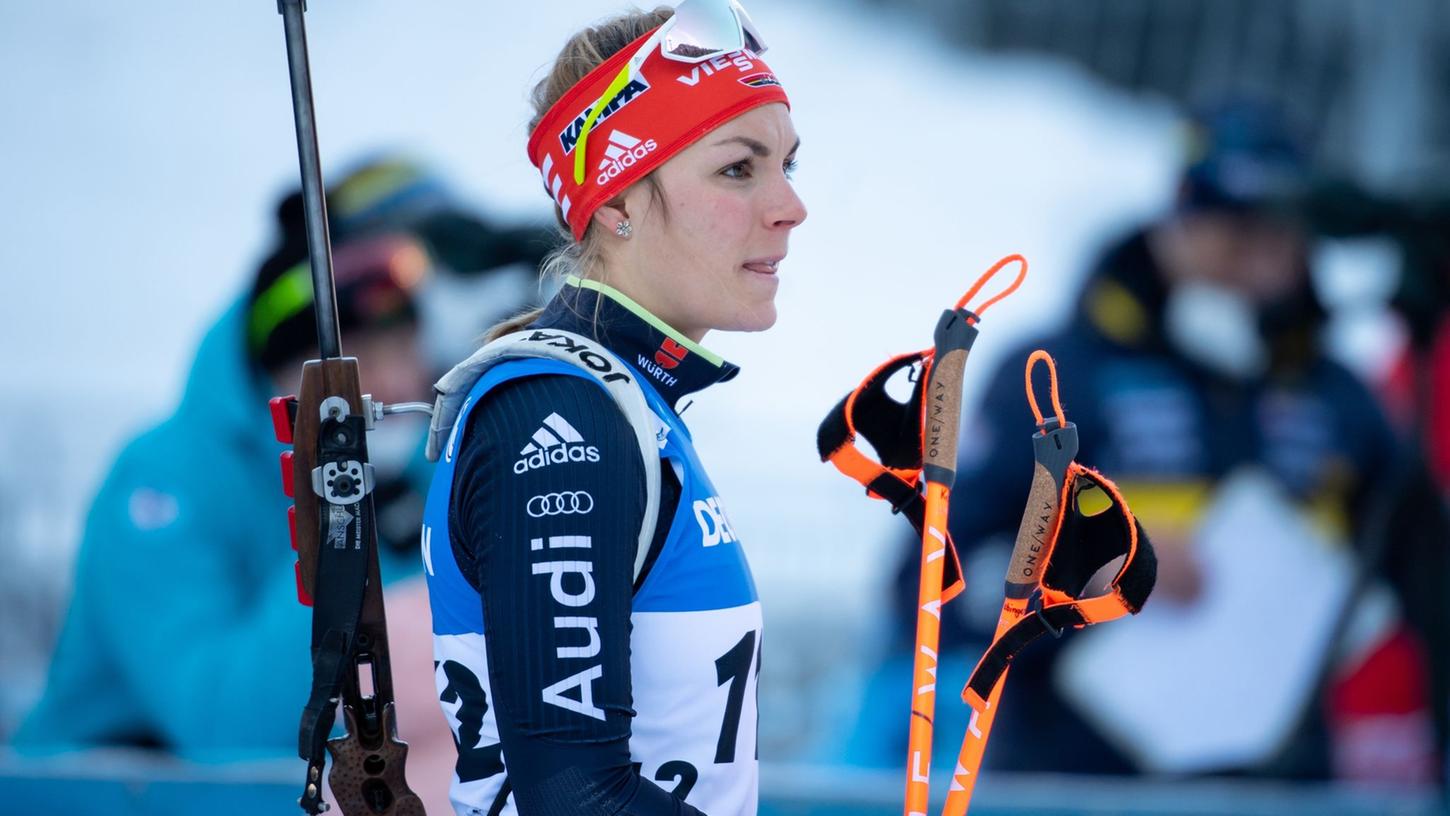 Ist bei der Biathlon-WM dabei: Hanna Kebinger.