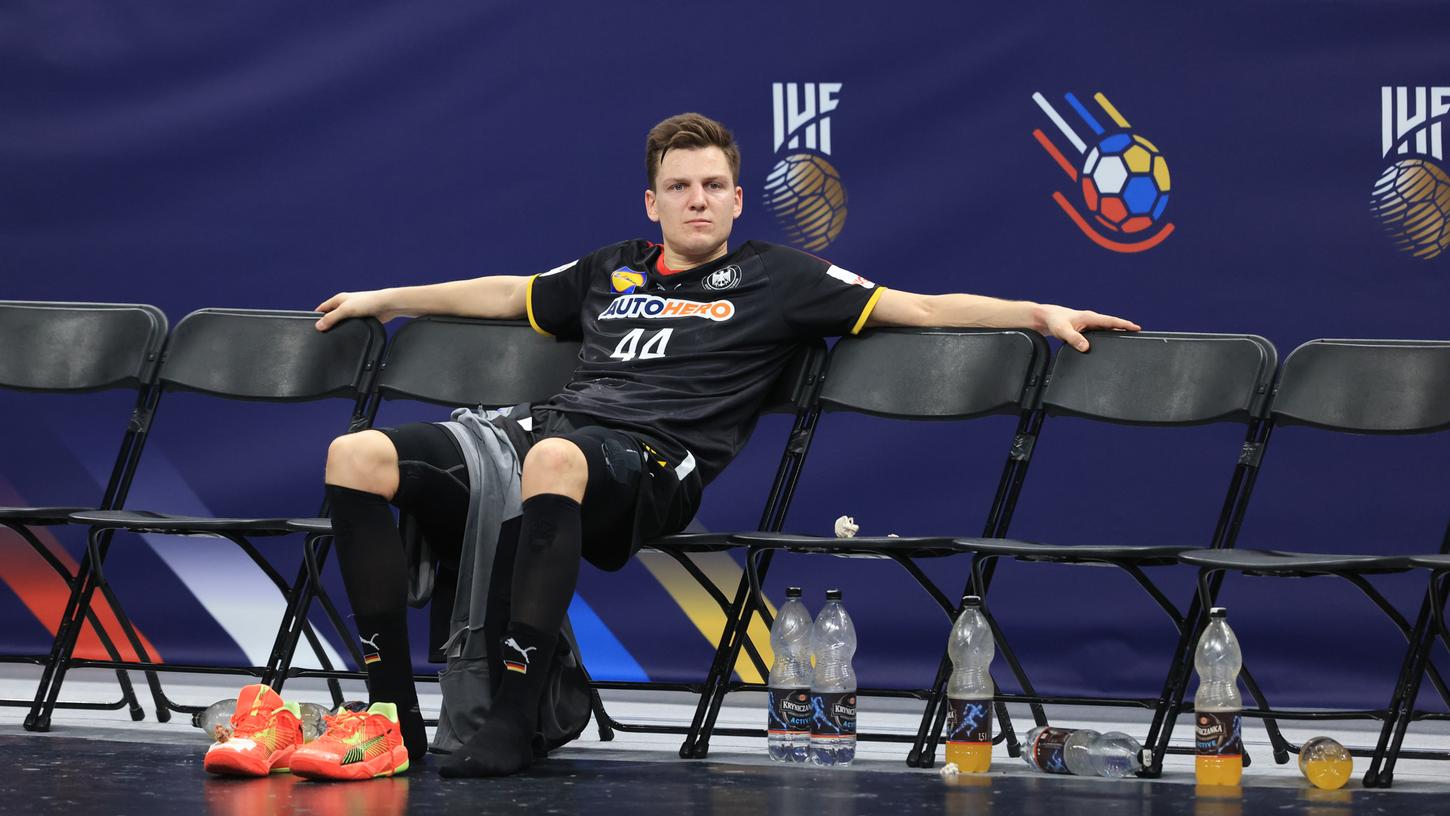 Am Ende auch ein bisschen frustriert: Die Niederlage für Deutschlands beste Handballer um Christoph Steinert fiel am Ende zu hoch aus. 