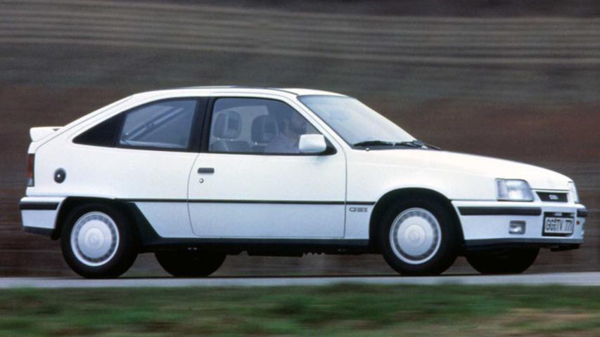 Der Kadett GSi wurde ab 1984 angeboten und sollte dem VW Golf GTI Paroli bieten.  