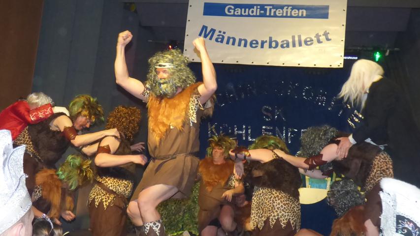 Die Neandertaler aus Kersbach erhielten viel Applaus.