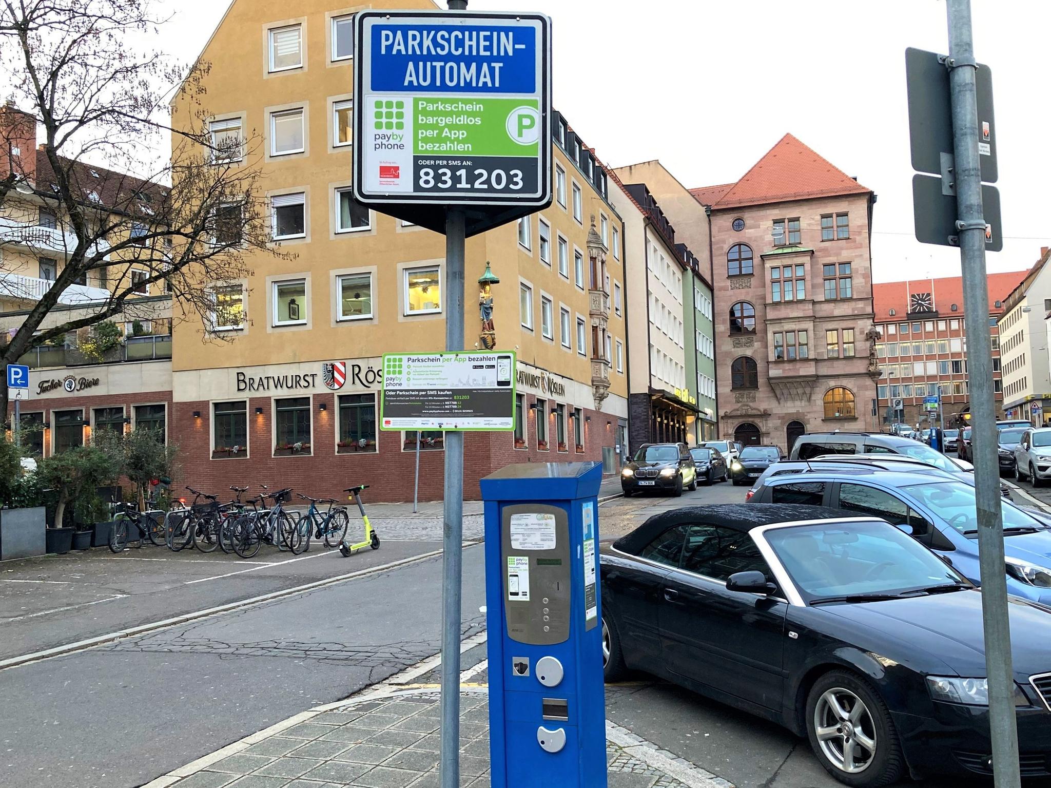 Schnell und papierlos zum Parkschein: In Nürnberg setzt sich Handyparken  immer mehr durch