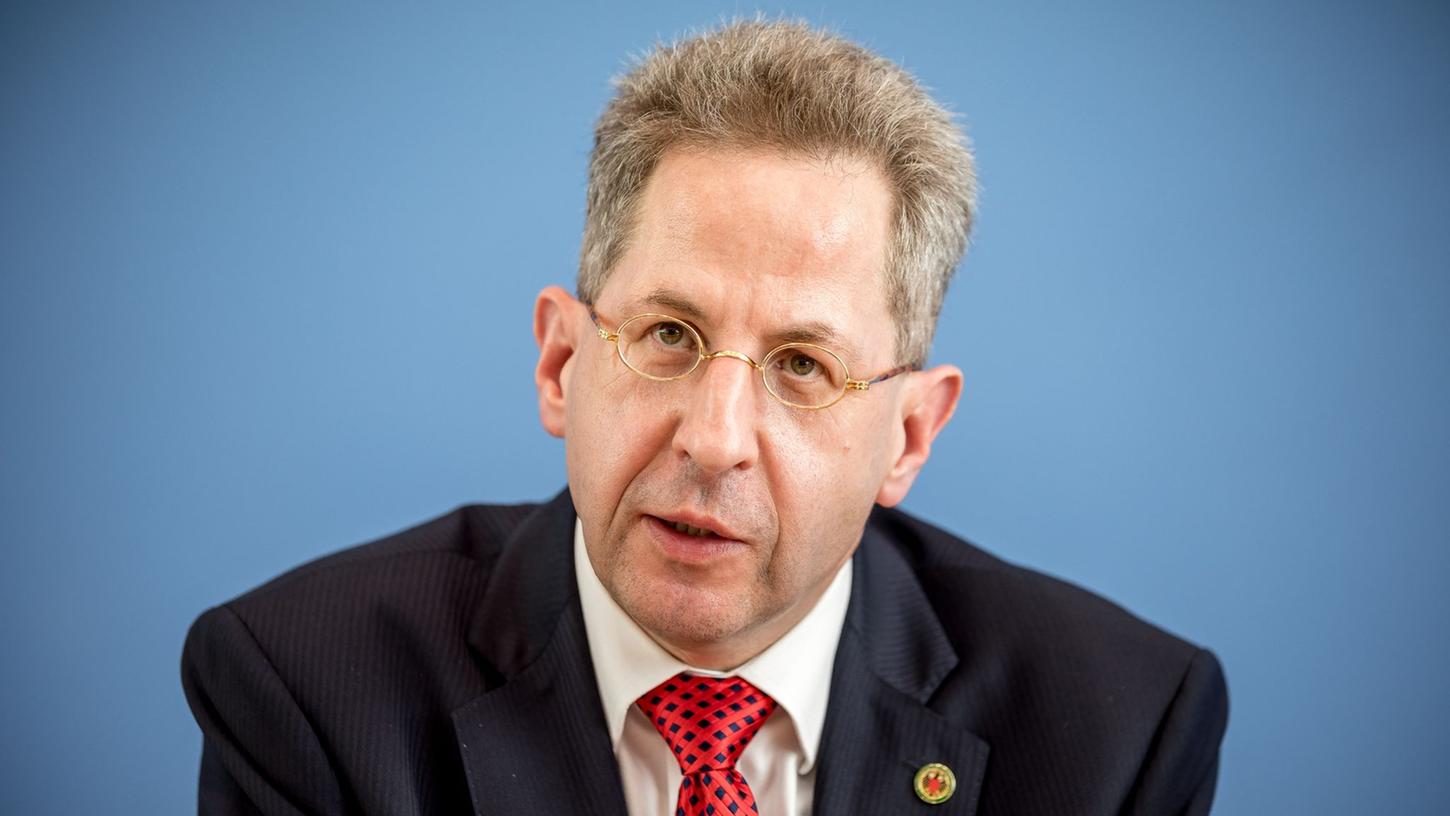 Hans-Georg Maaßen, damaliger Präsident des Bundesamtes für Verfassungsschutz. Hans-Georg Maaßen, damaliger Präsident des Bundesamtes für Verfassungsschutz.