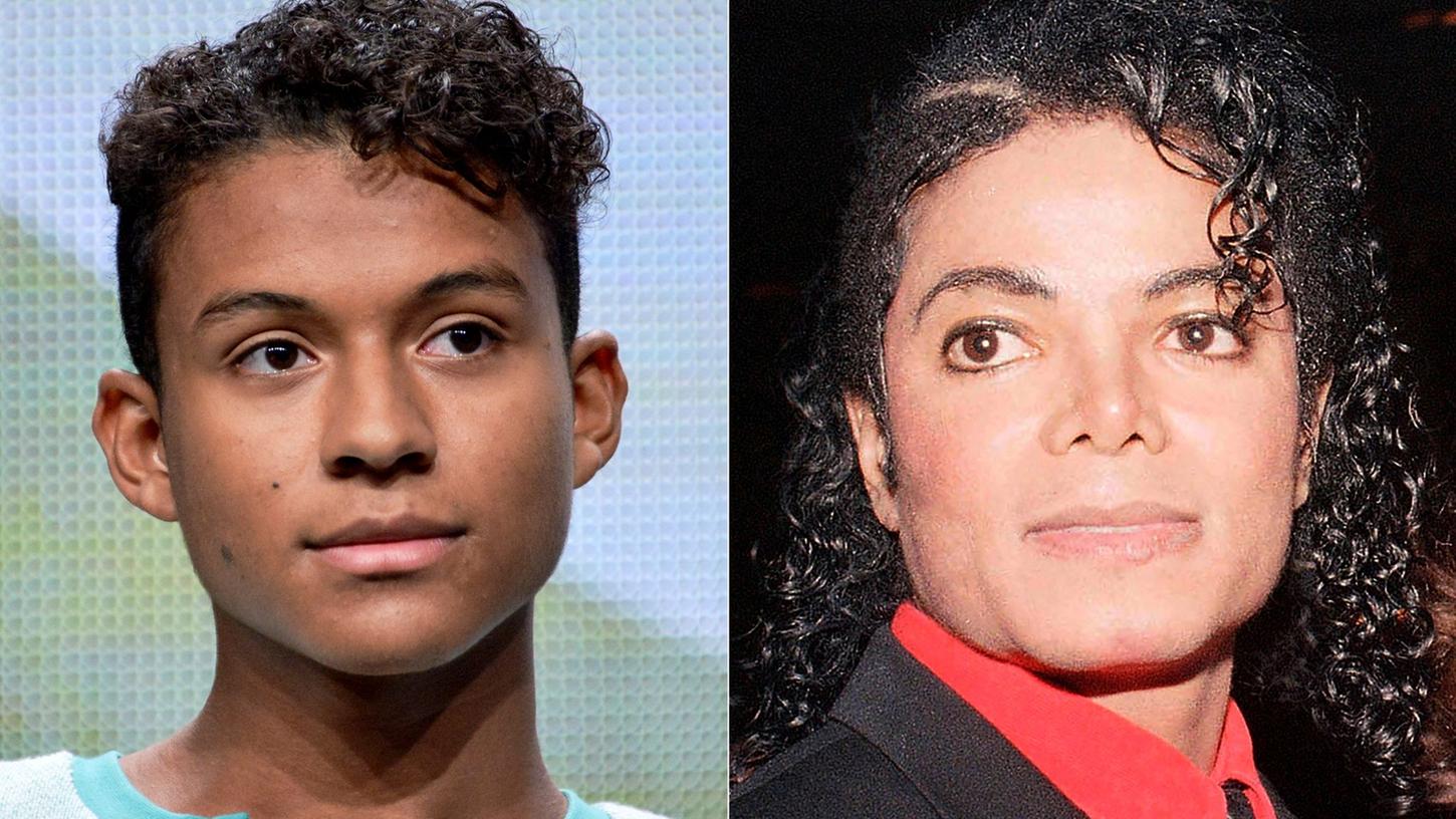 Jaafar Jackson (l), Neffe des 2009 gestorbenen "King of Pop" Michael Jackson.