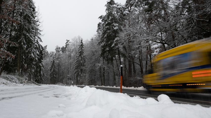 "Lebensgefährlich": Förster rät wegen Schneelast dringend von Waldspaziergängen ab