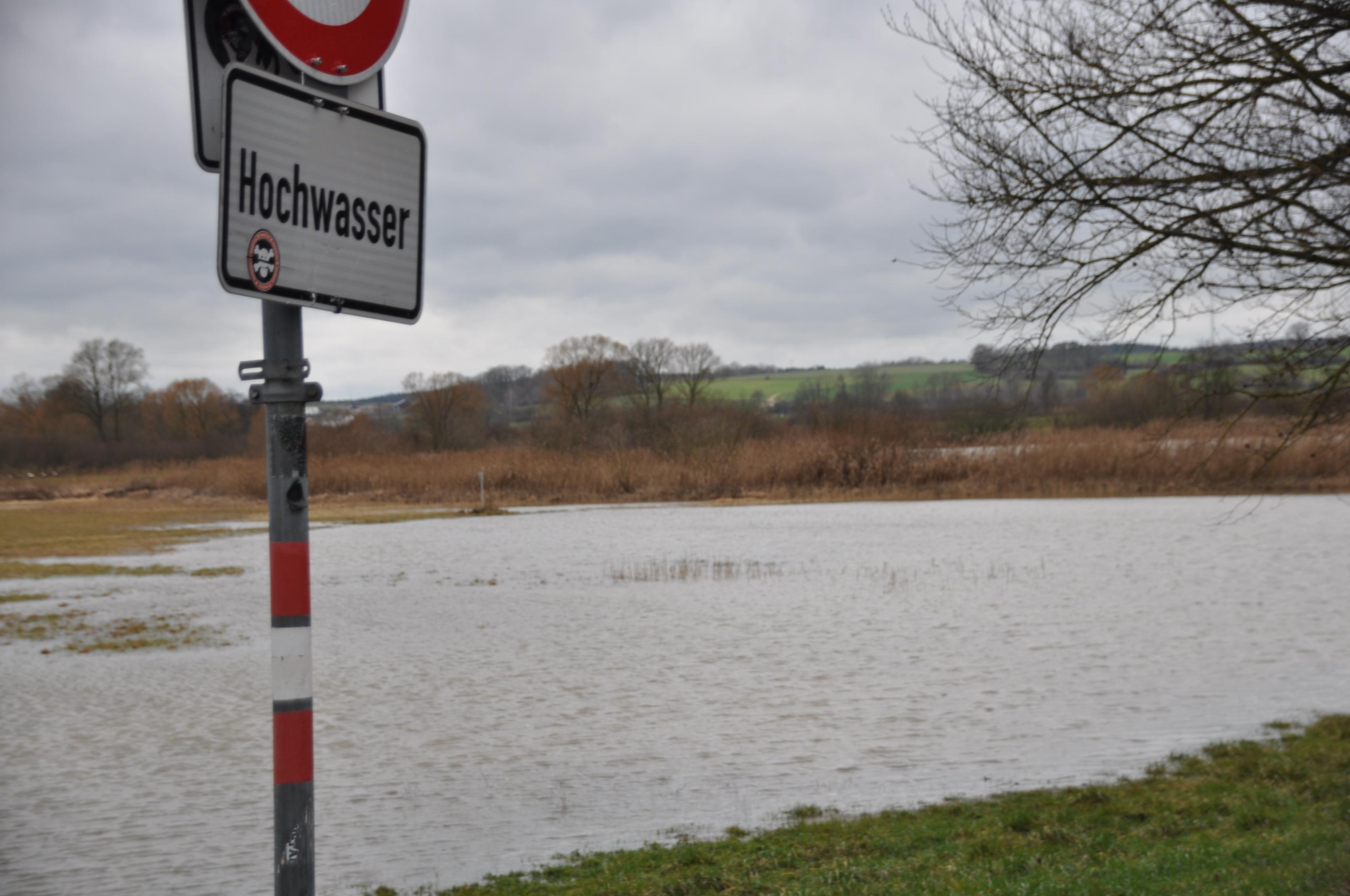Hochwasser im Aischgrund