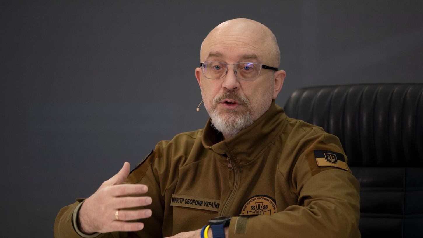 Der ukrainische Verteidigungsminister Olexij Resnikow soll vorerst im Amt bleiben.