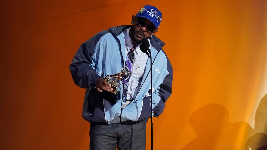 Kendrick Lamar wurde für das beste Rap-Album ausgezeichnet. Kendrick Lamar wurde für das beste Rap-Album ausgezeichnet.