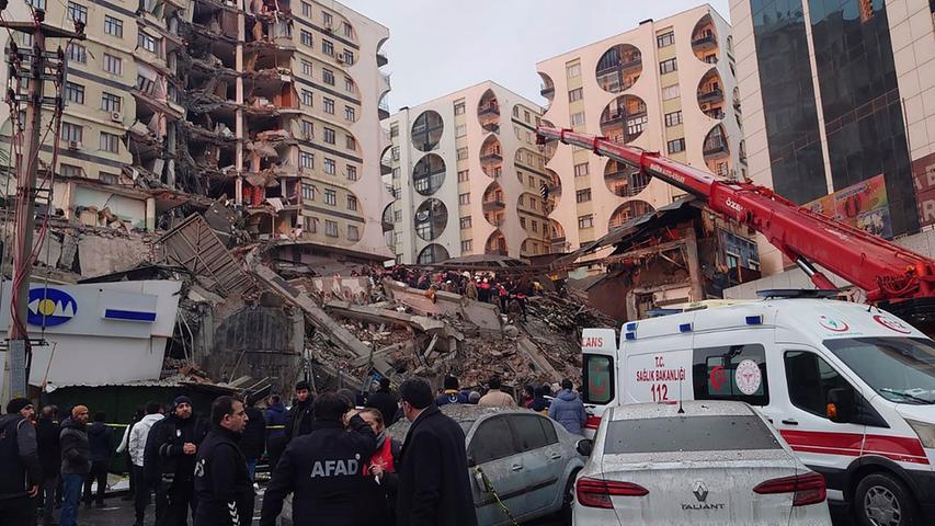 Erdbebenkatastrophe erschüttert Türkei und Syrien