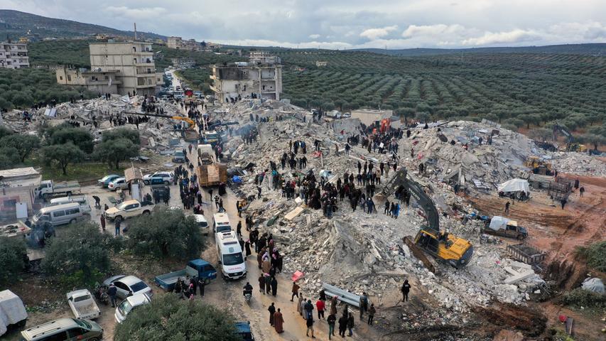 Erdbebenkatastrophe erschüttert Türkei und Syrien