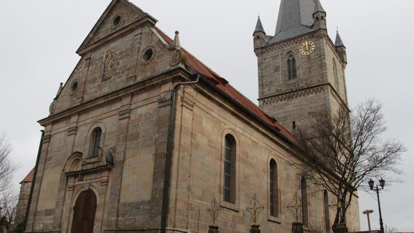 Die Kirchenburg in Hannberg ist fast 600 Jahre alt.