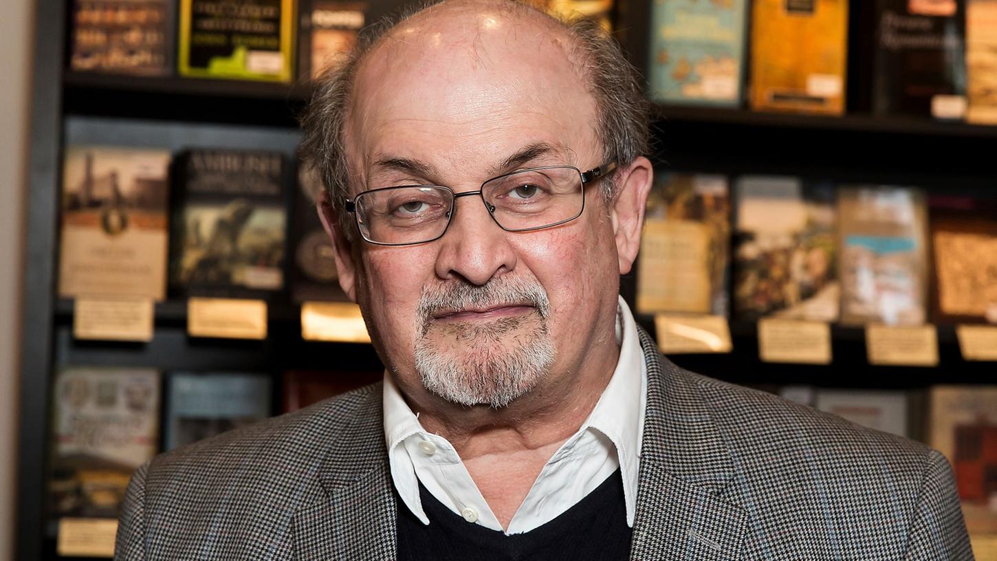 Salman Rushdie 2017 in London. Der Autor leidet immer noch unter den Folgen des Attentats. Salman Rushdie 2017 in London. Der Autor leidet immer noch unter den Folgen des Attentats.