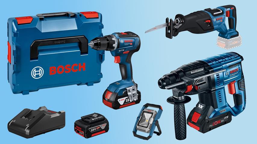 Bosch Professional 18V: Hohe Rabatte auf Akku, Akkuschrauber und Akku-Werkzeug