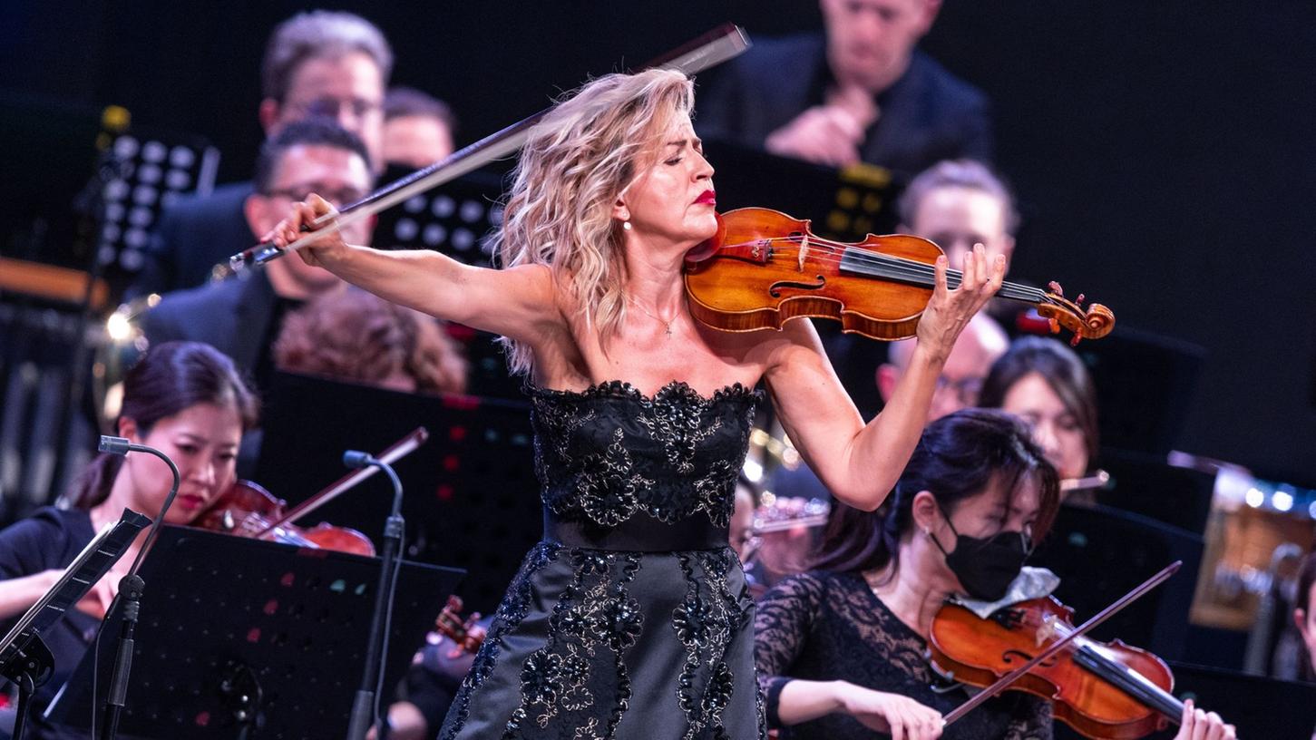 Anne-Sophie Mutter spielt ein Konzert mit den New Yorker Philharmonikern auf Usedom.