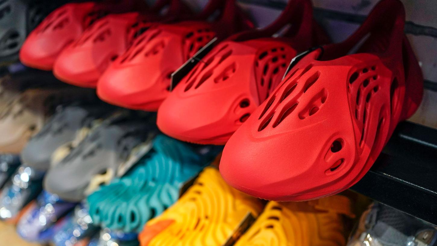 Yeezy-Schuhe von Adidas. Yeezy-Schuhe von Adidas.