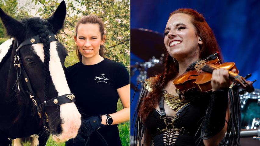 Pferde und Mittelalter-Rockmusik: Die vielen Leben der Stephanie Pracht von Feuerschwanz