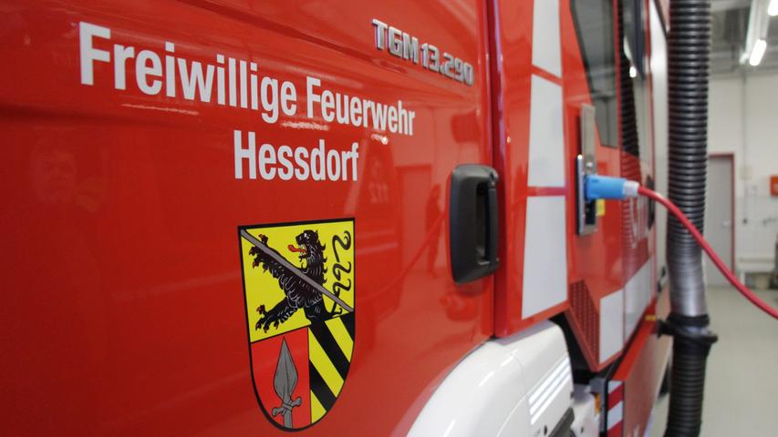 Fahrzeug der Feuerwehr Heßdorf