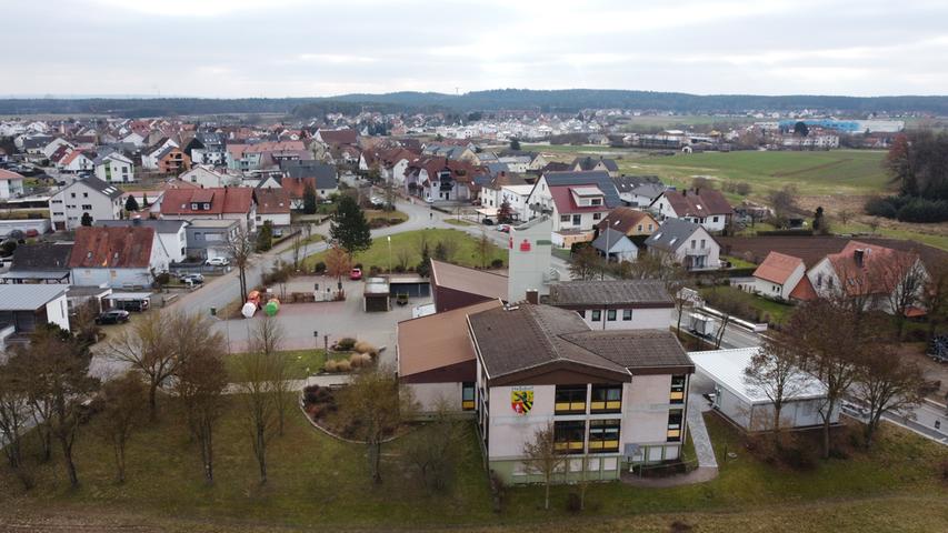 Heßdorf von oben
