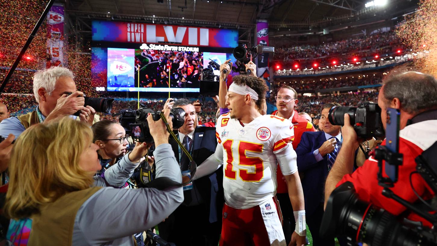 Der Super-Bowl-Sieger kommt nach Frankfurt: Patrick Mahomes und seine Kansas City Chiefs werden in Deutschland auf die Dolphins treffen.