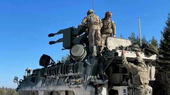 Exklusive Einblicke: Die modernsten Flugabwehr-Systeme der US Army stehen in Franken