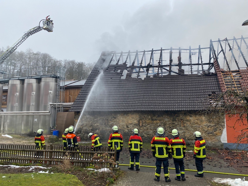 Brauereichef Georg Kugler hatte den Brand gegen 11.30 Uhr bemerkt.