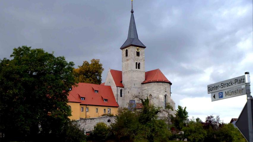 Das Münster ist das Wahrzeichen Münchsteinachs und das Symbol für eine Kulturoase in der Region.