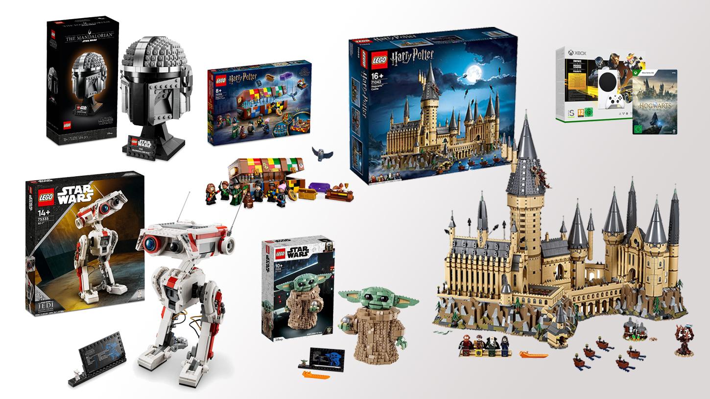 "Lego Star Wars" und Klemmbaustein-Sets zu Harry Potter begeistern nicht erst seit Veröffentlichung von Hogwarts Legacy Jung wie Alt. Bei Amazon gibt es einschlägige Bausätze nun günstiger.