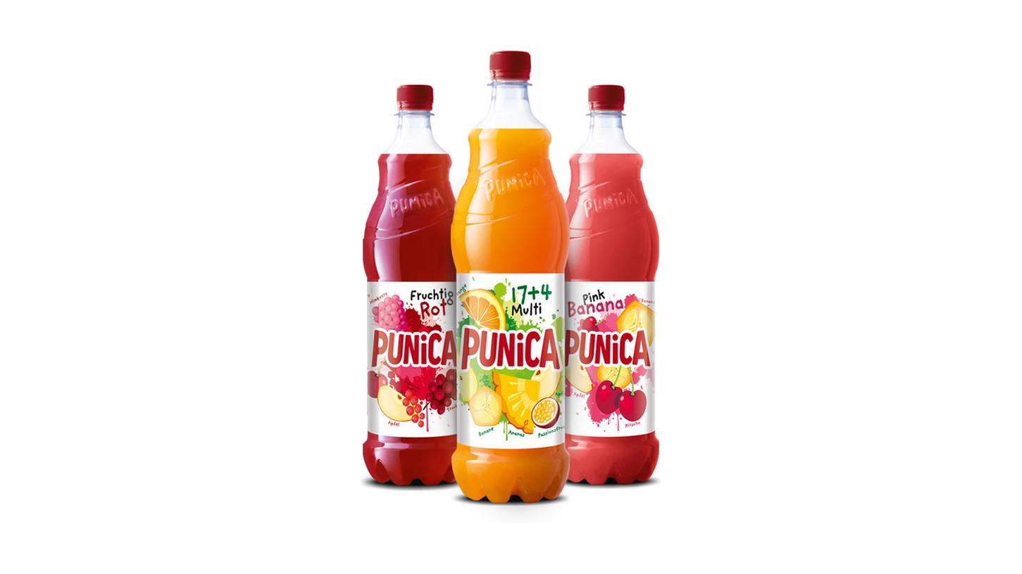 So wurde Punica unter anderem in Deutschland verkauft. 