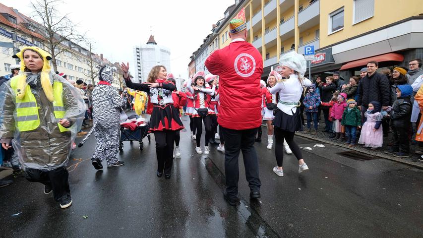 Närrisches und buntes Comeback: Die Bilder vom großen Faschingsumzug in Nürnberg