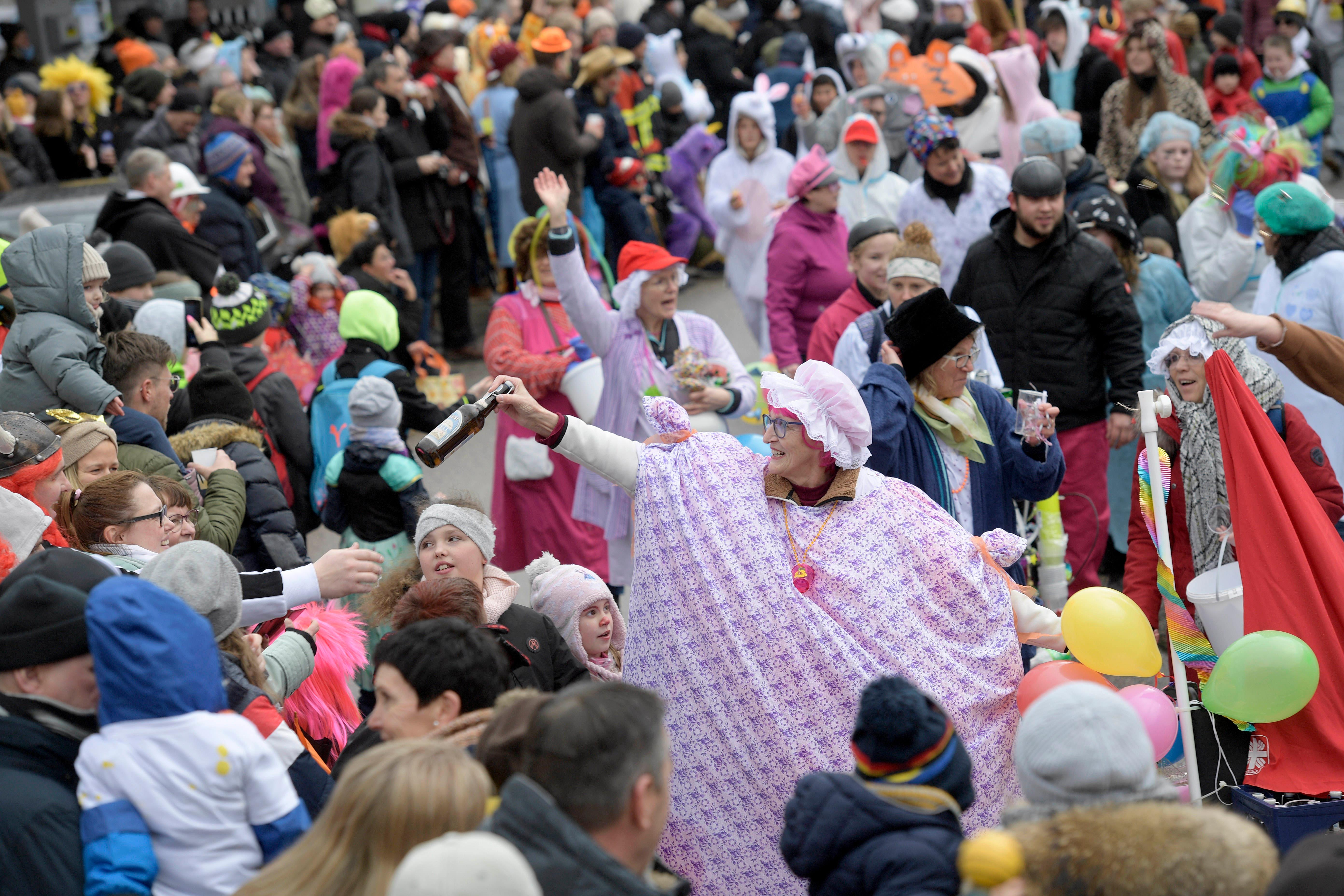 Faschingsumzug in Deining 