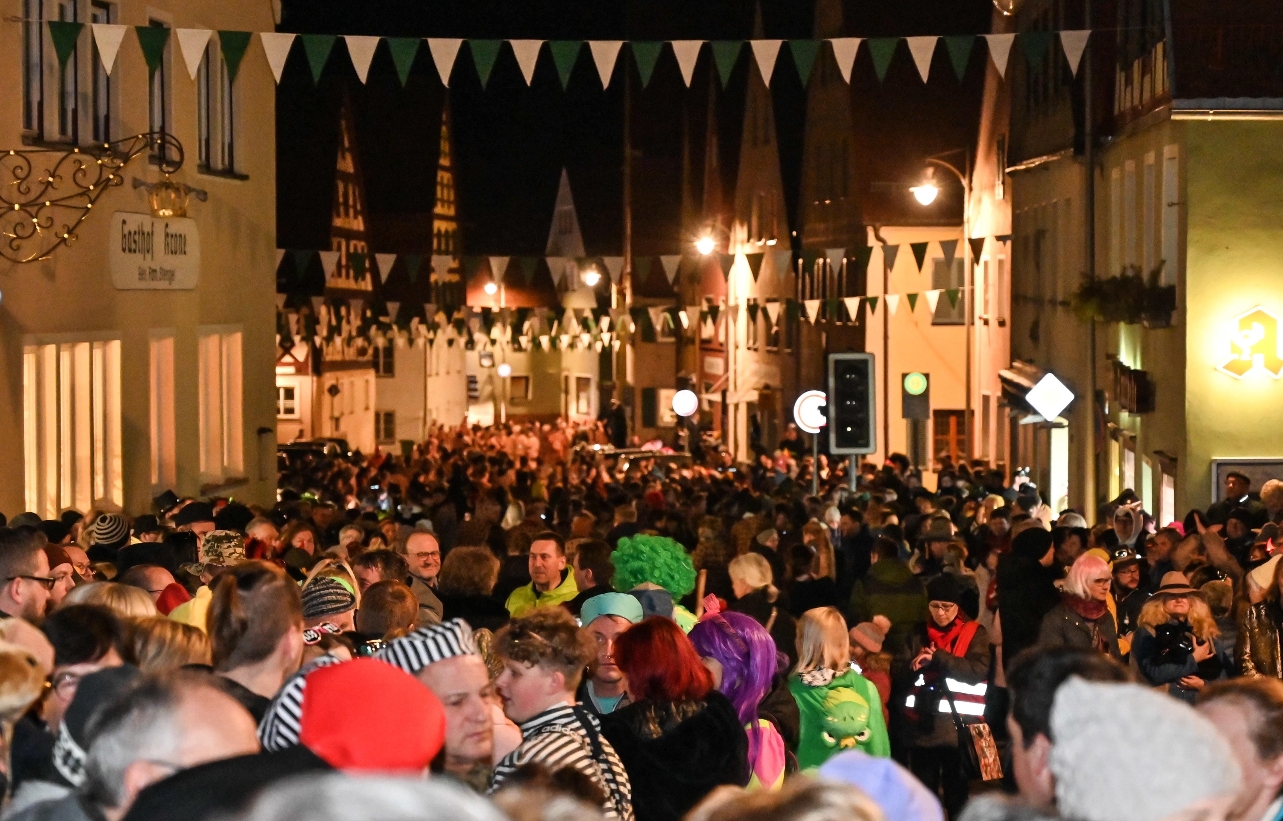 Die kleinen Fachwerkhäuser der Hopfenmetropole sorgten für den richtigen Flair. 