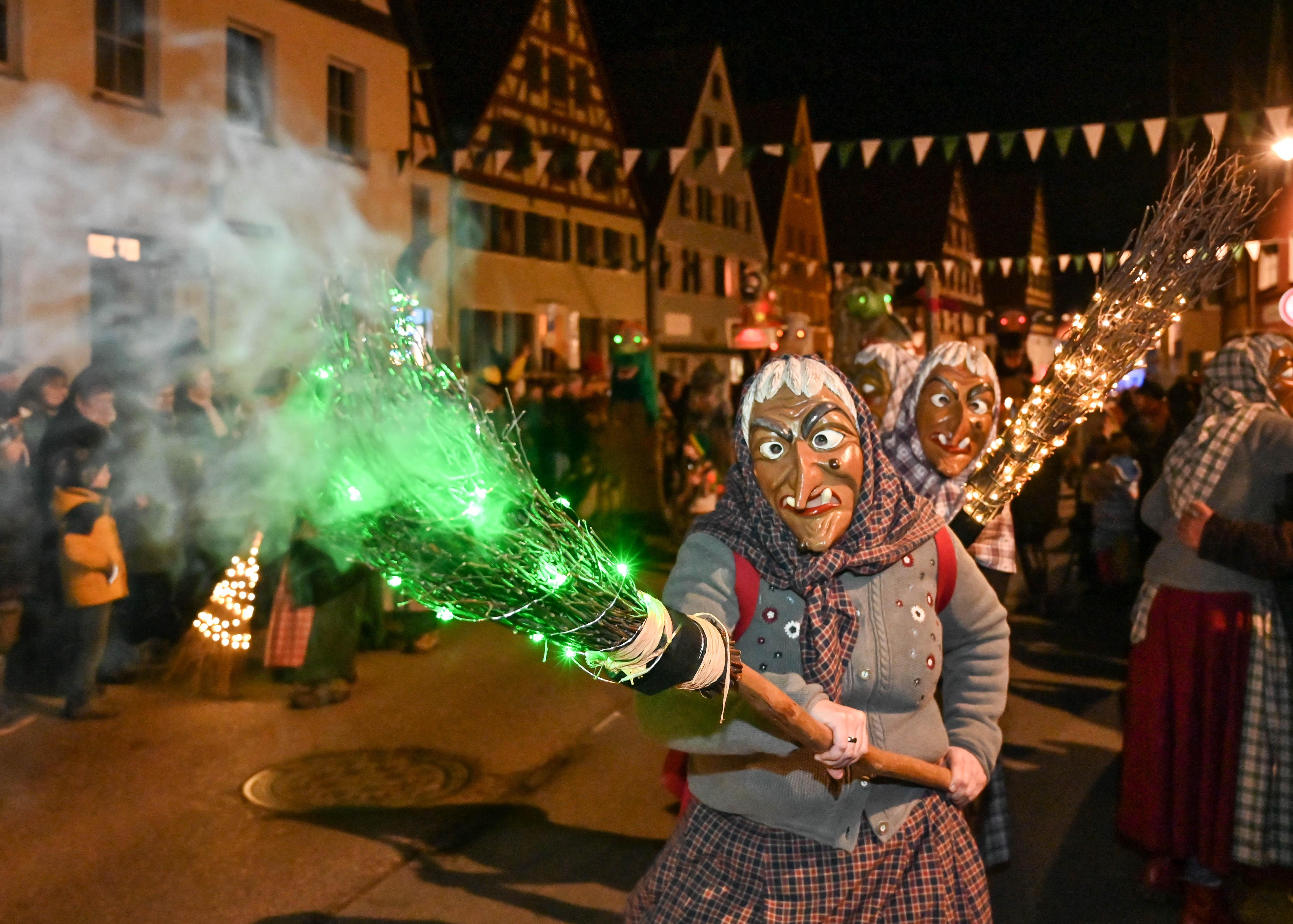 "Hex, hex" Die Figuren verzauberten die Besucherinnen und Besucher, ...