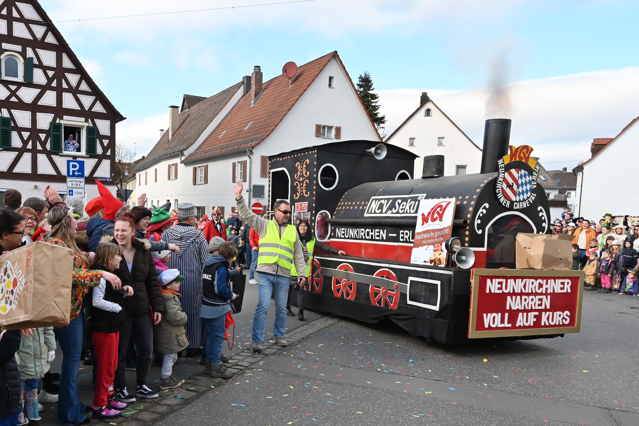 Der Neikerngner Faschingszug i
