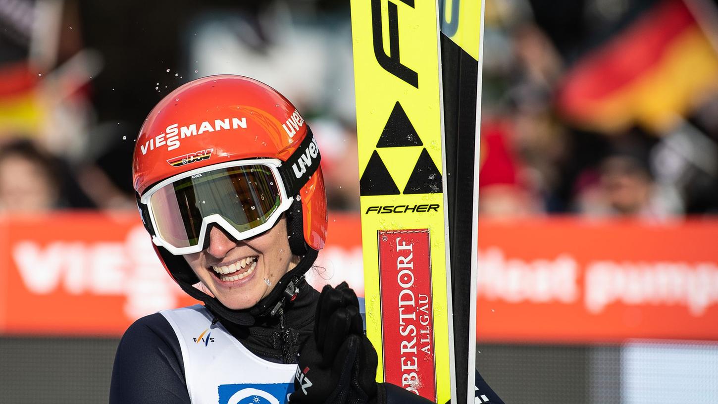 Katharina Althaus zählt zu den Gold-Kandidatinnen bei der WM.