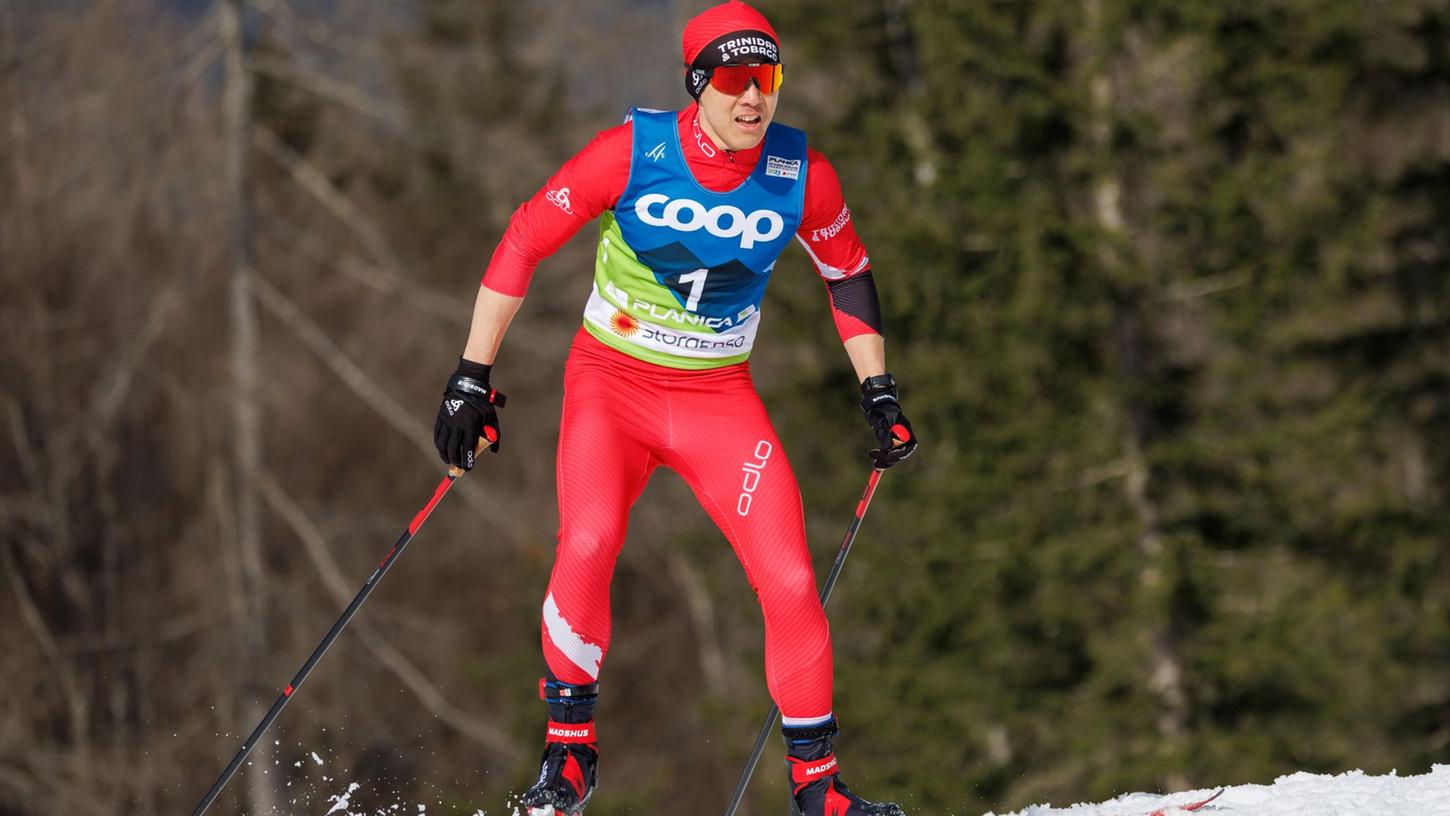 Exot bei der nordischen Ski-WM in Slowenien: Nicholas Lau aus Trinidad und Tobago.