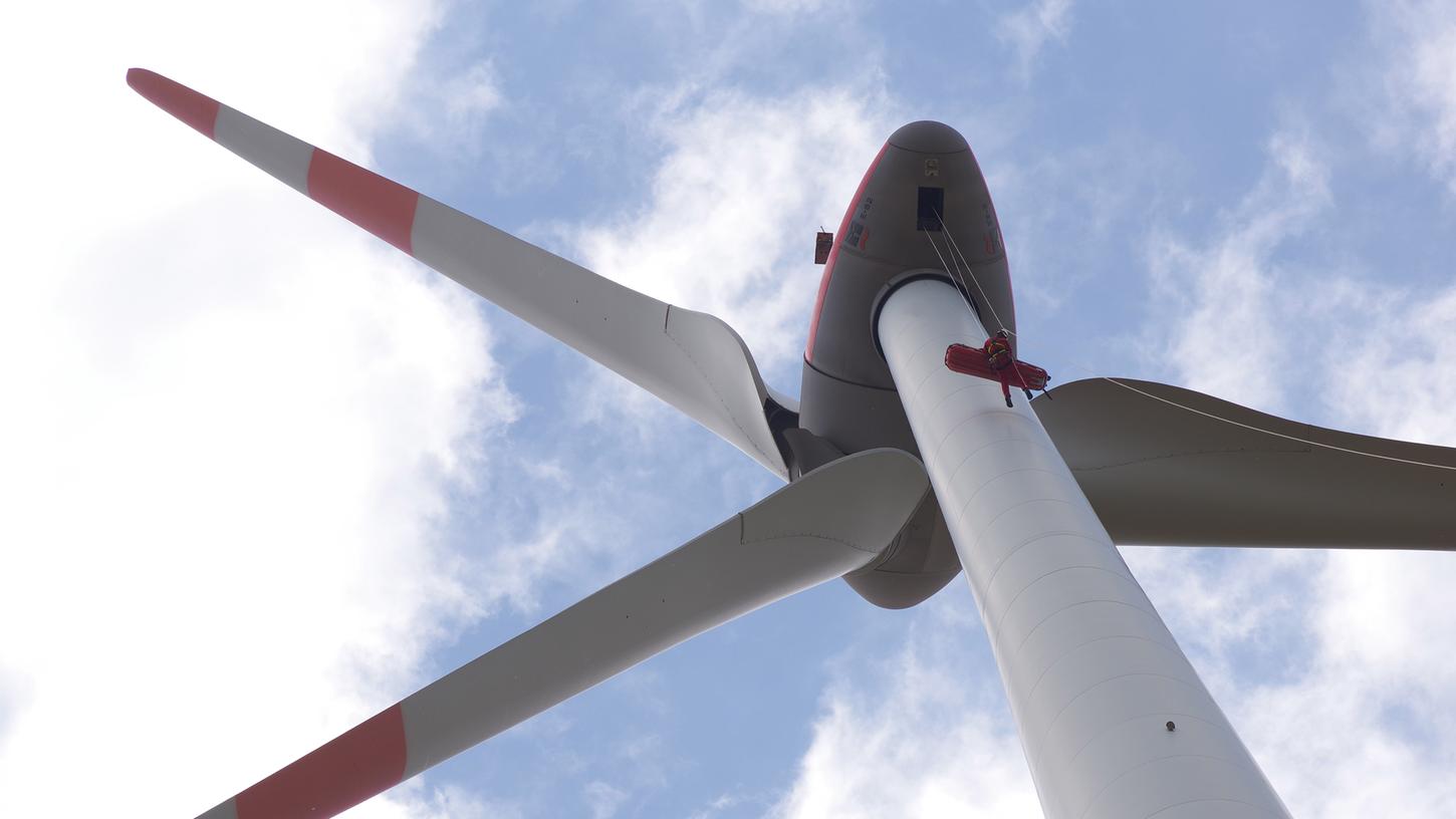 Wilhermsdorf ist gefragt als Standort für die Erzeugung von Windenergie. Im Osten der Gemeinde finden sich vier Windräder.