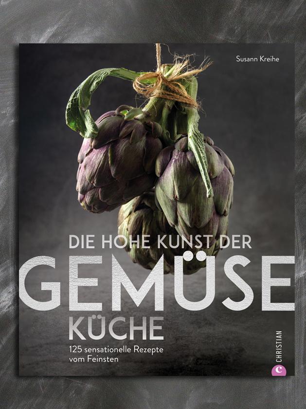 "Die hohe Kunst der Gemüseküche. 125 sensationelle Rezepte vom Feinsten", Susann Kreihe, Christian Verlag, 320 Seiten, 49,99 Euro