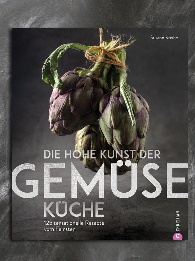 "Die hohe Kunst der Gemüseküche. 125 sensationelle Rezepte vom Feinsten", Susann Kreihe, Christian Verlag, 320 Seiten, 49,99 Euro "Die hohe Kunst der Gemüseküche. 125 sensationelle Rezepte vom Feinsten", Susann Kreihe, Christian Verlag, 320 Seiten, 49,99 Euro