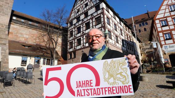 Streitbar im Dienst der Denkmalpflege: Altstadtfreunde feiern 50 Jahre Einsatz für Nürnberg