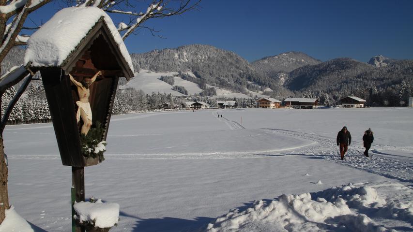 Der "Kaiserblick" wurde als einer der ersten Premium-Winterwanderwege in Deutschland ausgezeichnet und ist etwa sechs Kilometer lang.