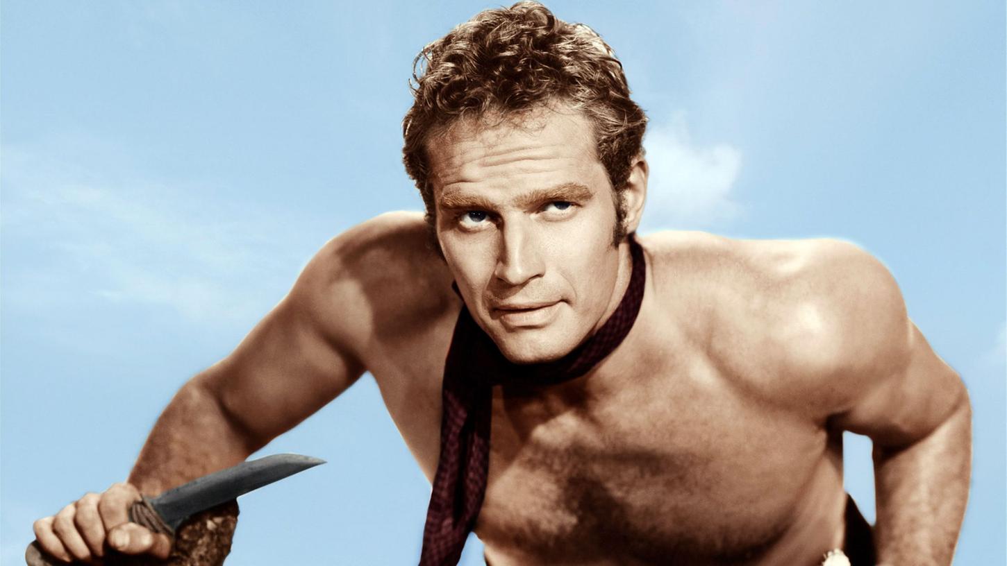 Charlton Heston wurde durch erfolgreiche Hollywood-Superproduktionen zum internationalen Star.