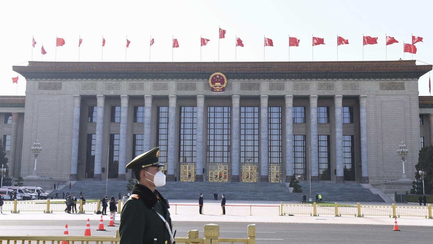 Chinas Volkskongress will eine neue Regierung billigen. Chinas Volkskongress will eine neue Regierung billigen.