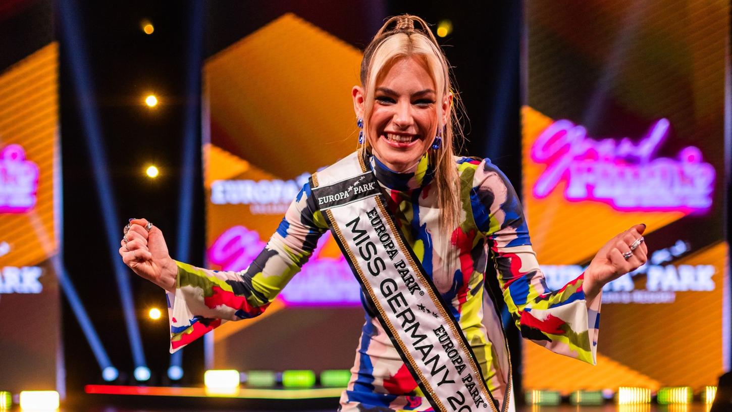 Kira Geiss, frisch gekrönte Miss Germany 2023.